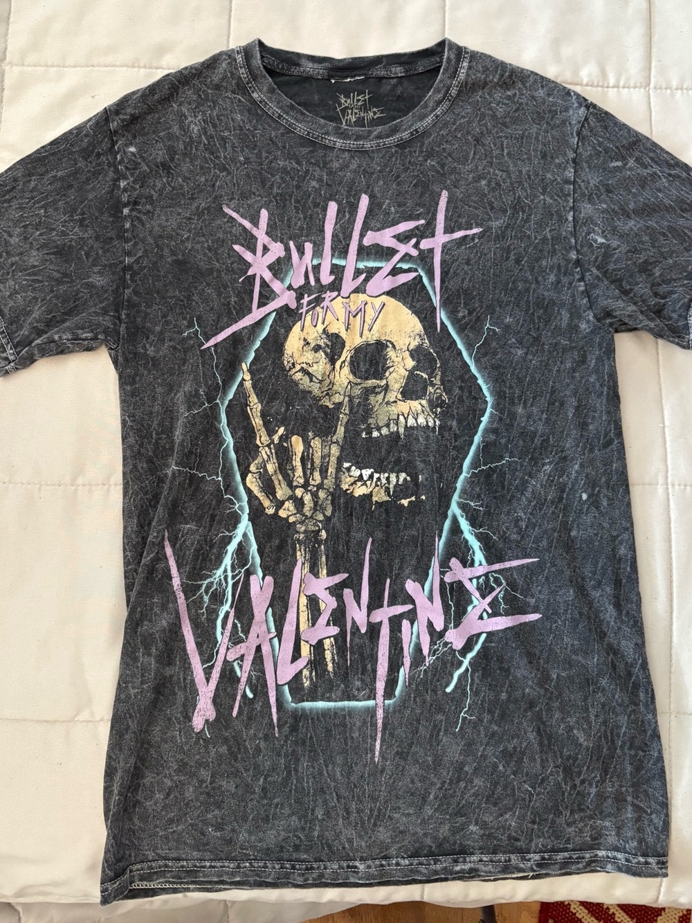 Bullet For My Valentine Graphic Concert Tee Women’s Size Small